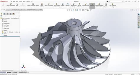 centrifugal pump impeller solidworks|solidworks pump design.